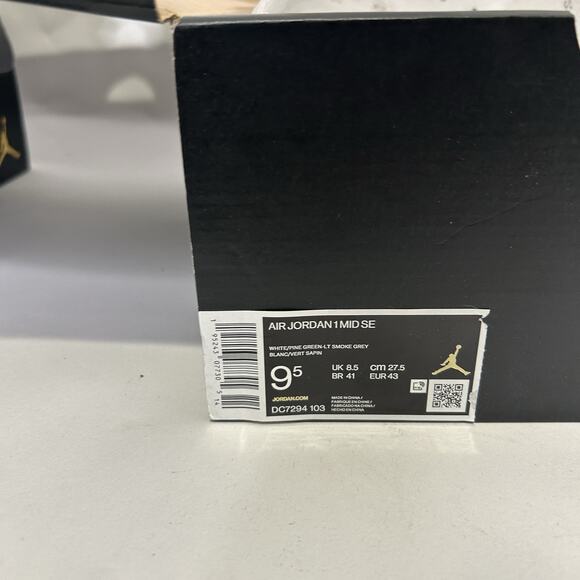 Nike Air Jordan 1 SE Mid “Grey Pine Green” 2021 main image 5
